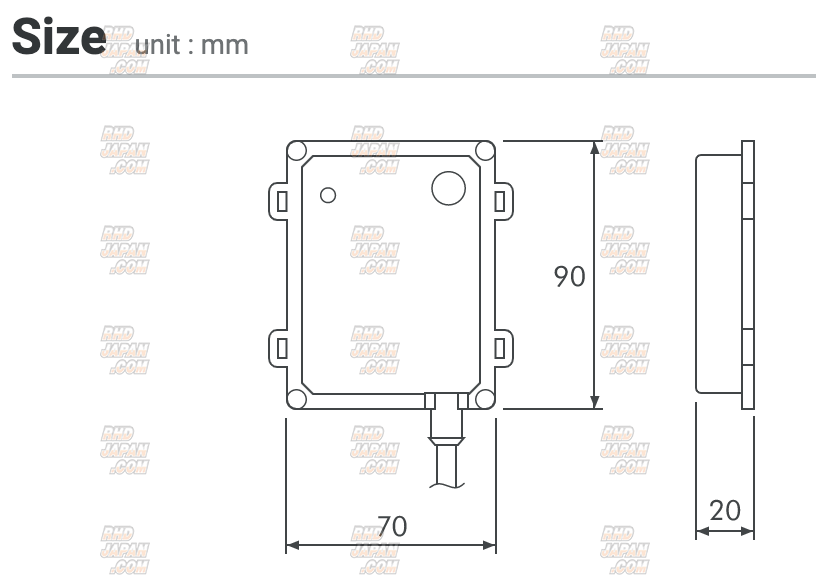 Pivot Power Drive PDX-H1 - N Box JF1 JF2 N-One JG1 JG2 N WGN